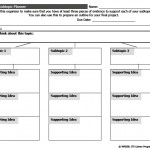 Topic Planning Sheet
